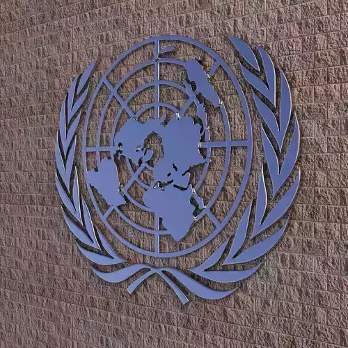 United Nations Logo 3D model