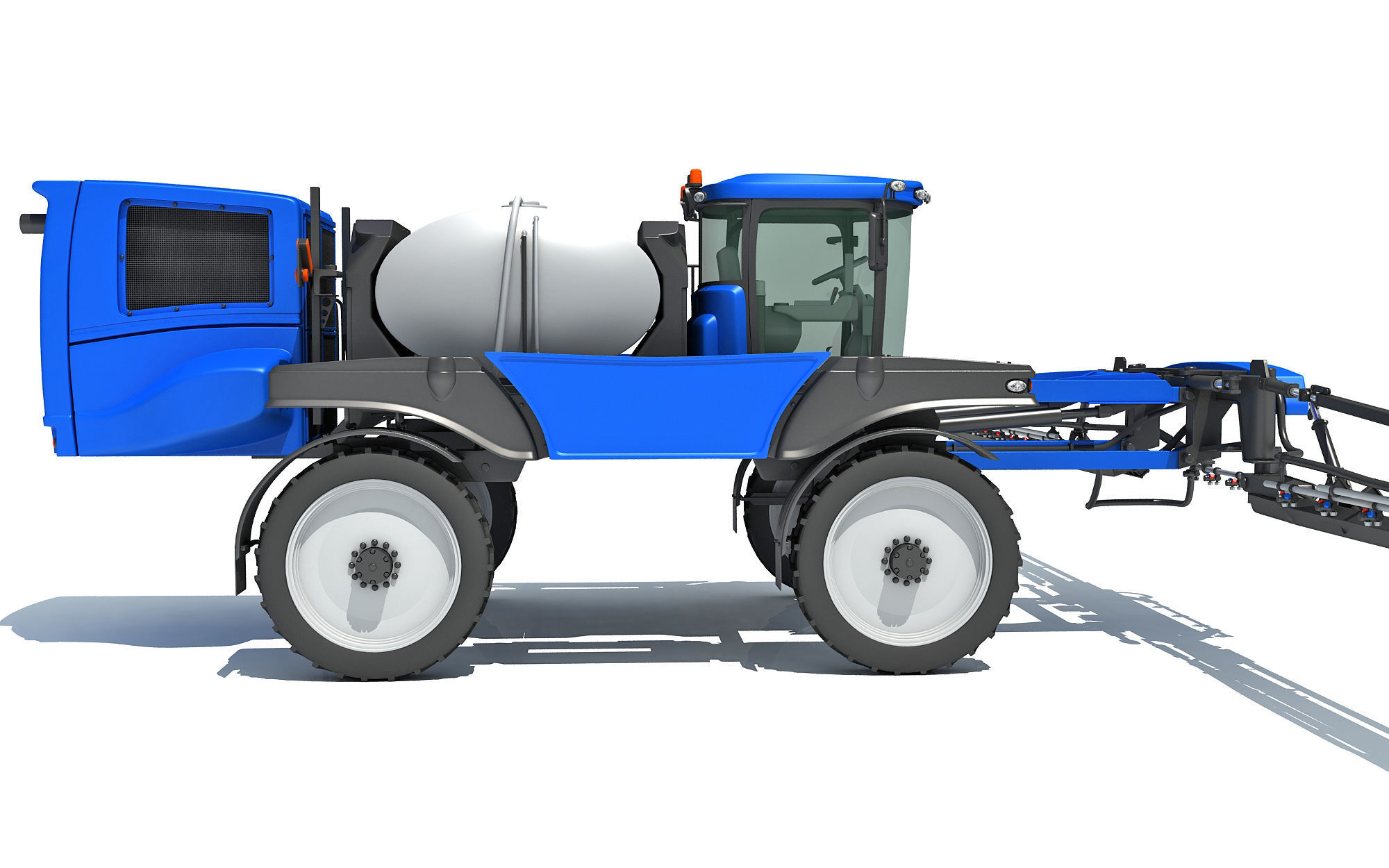 Front Boom Sprayer 3D model_9