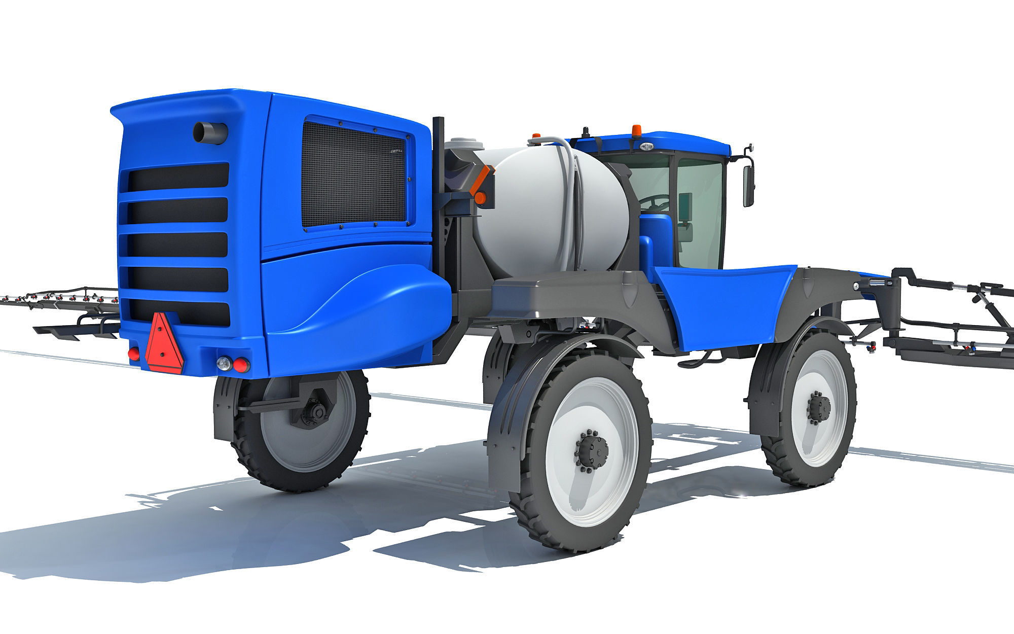 Front Boom Sprayer 3D model_7