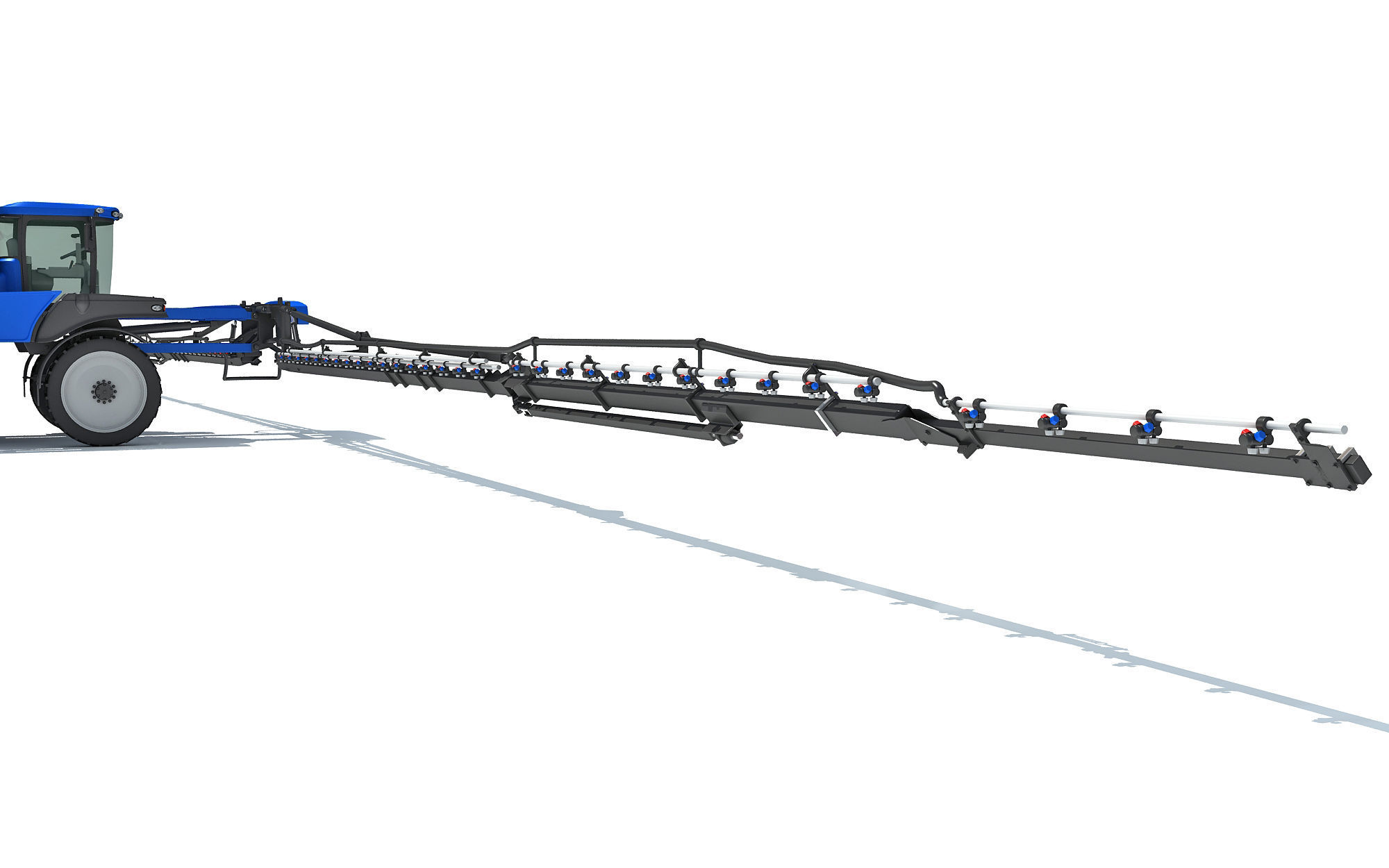 Front Boom Sprayer 3D model_12