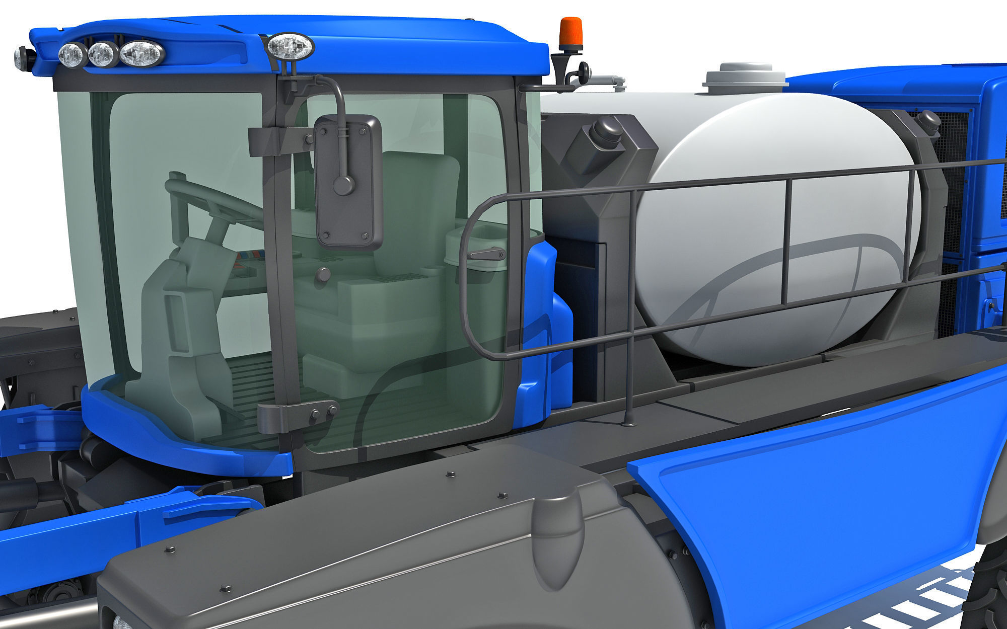 Front Boom Sprayer 3D model_13