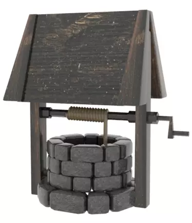 Water Well  Free 3D model_0