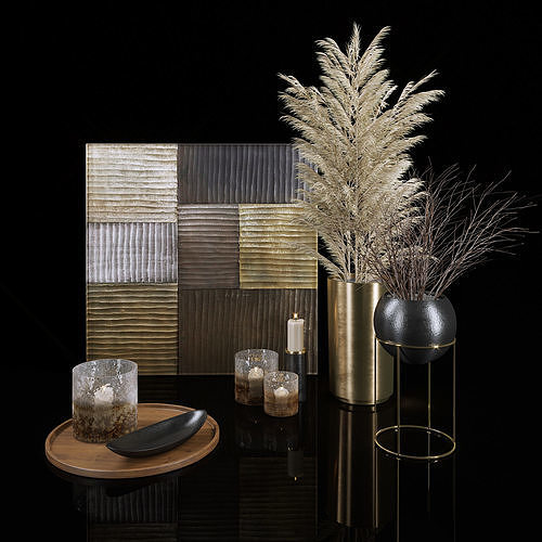  Decor Set 3D model