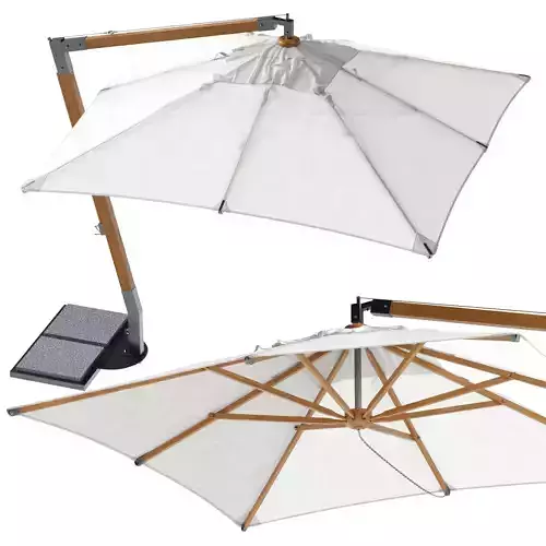 UNOPIU Martin Beach Umbrella 3D model