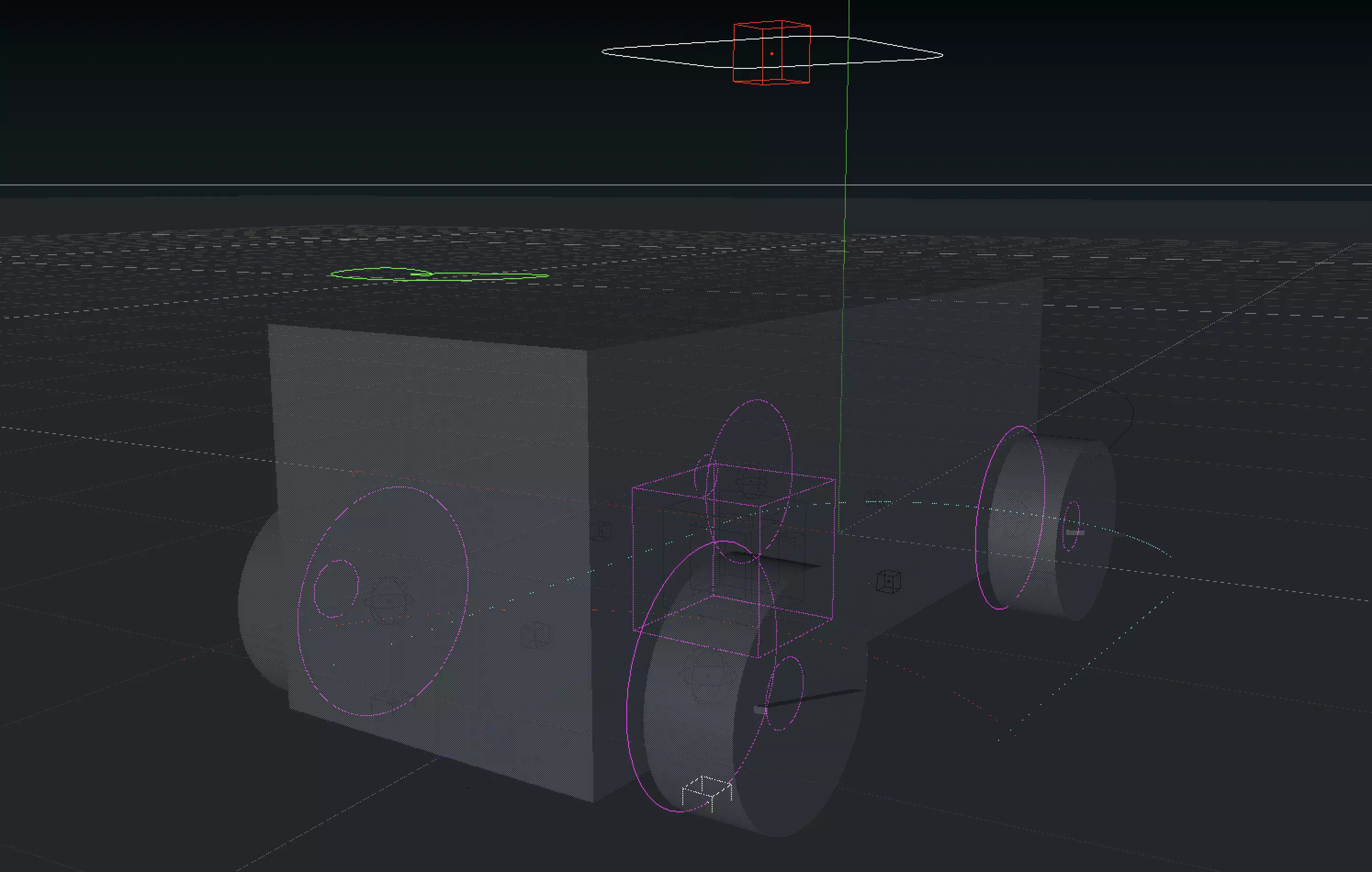 Simple C4D Car Rig 3D model animated rigged | CGTrader