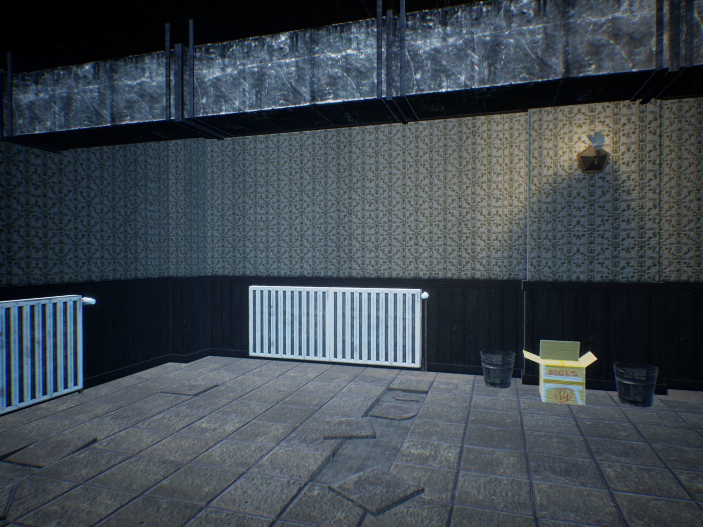 Dirty Corridors for Unreal Low-poly 3D model_18