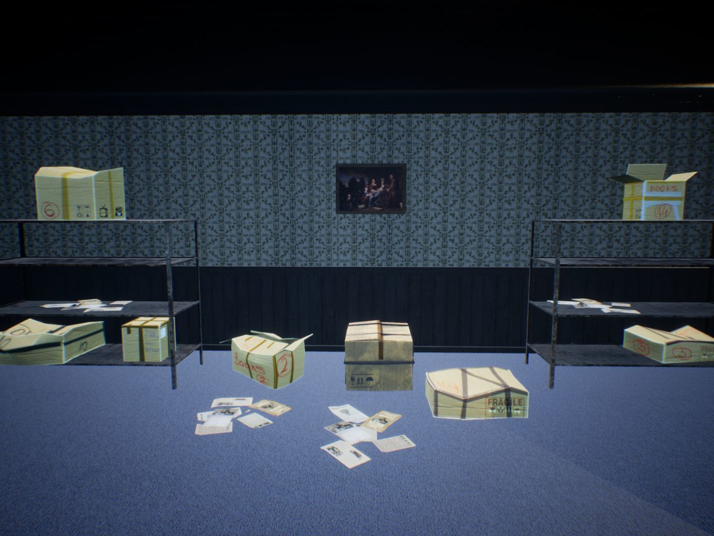 Dirty Corridors for Unreal Low-poly 3D model_6