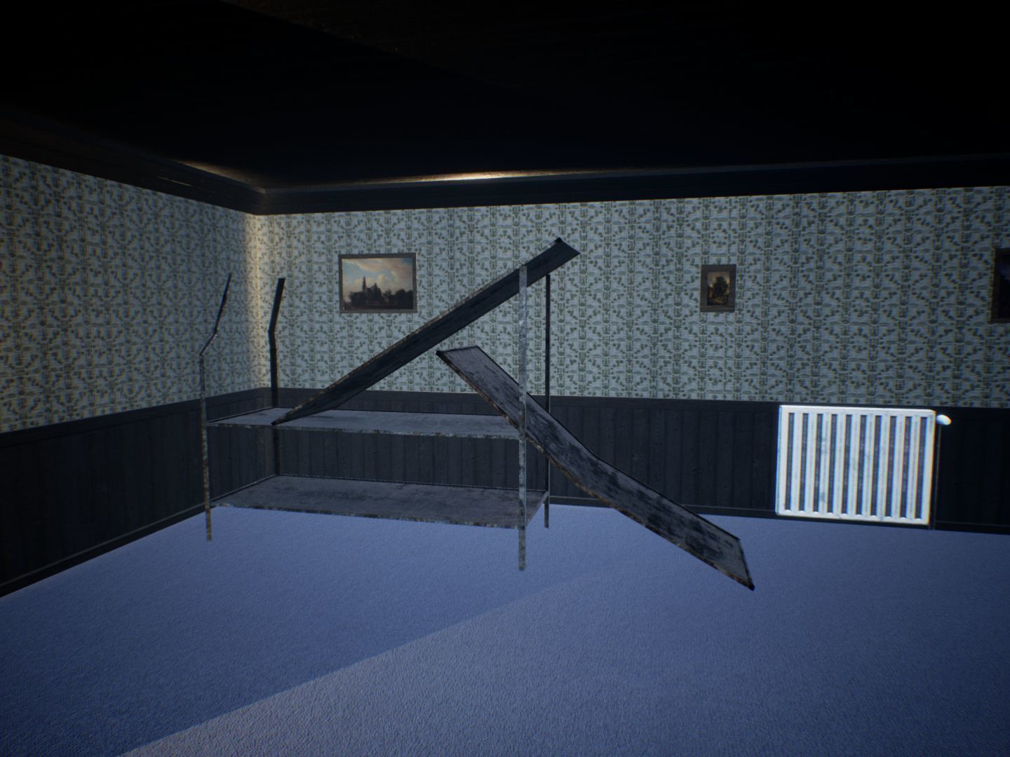 Dirty Corridors for Unreal Low-poly 3D model_12