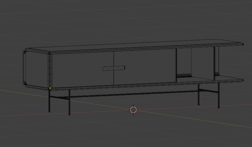 Leno sideboard 3D model_3