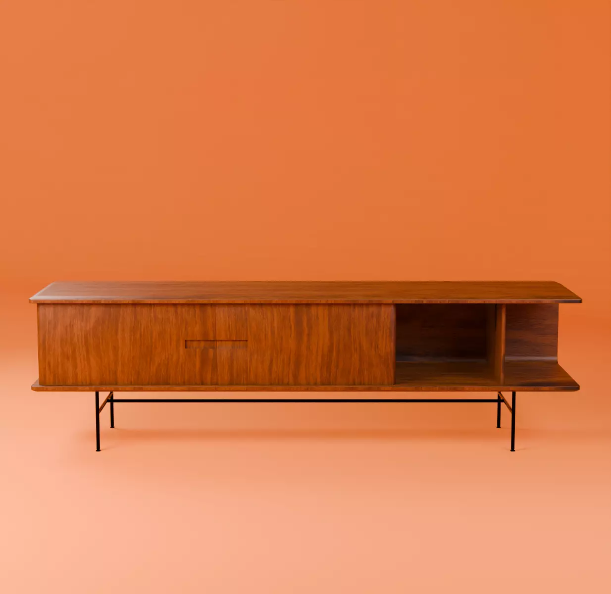 Leno sideboard 3D model_0