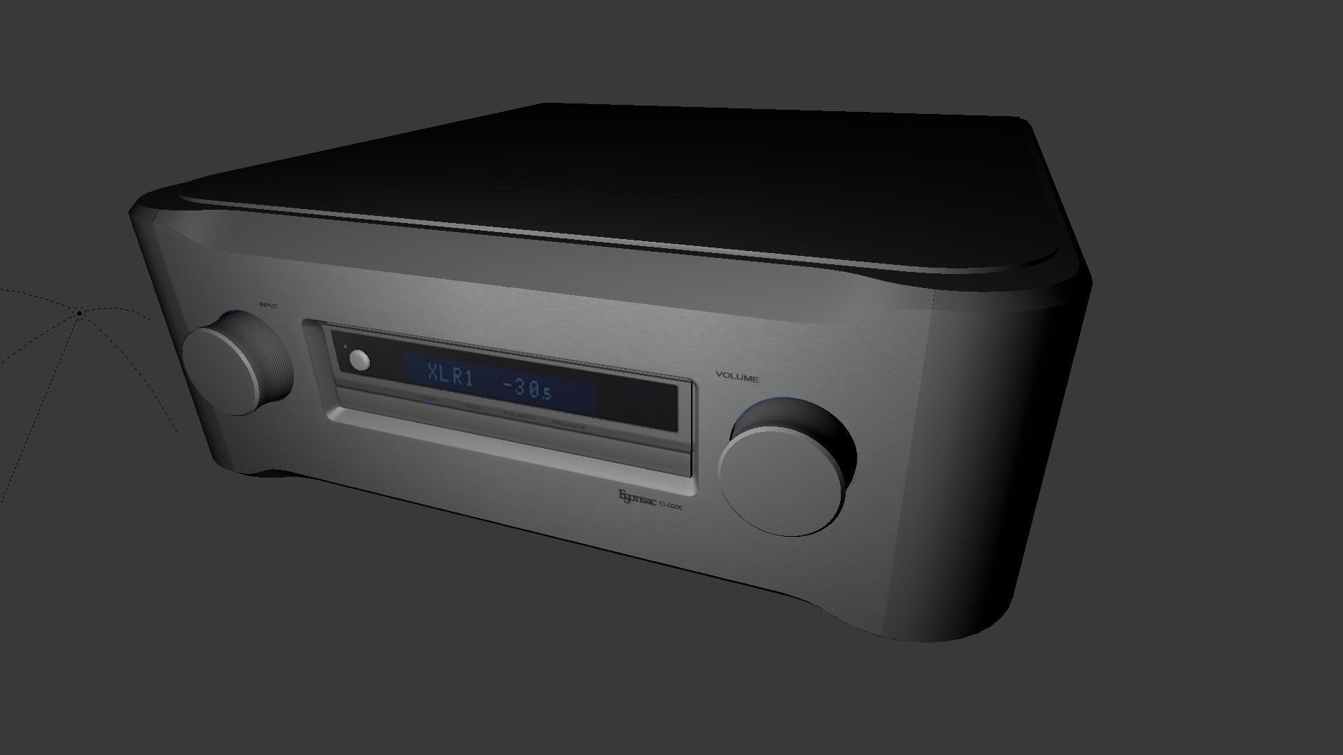 High-end pre-amplifier Esoteric C-02X 3D model_1