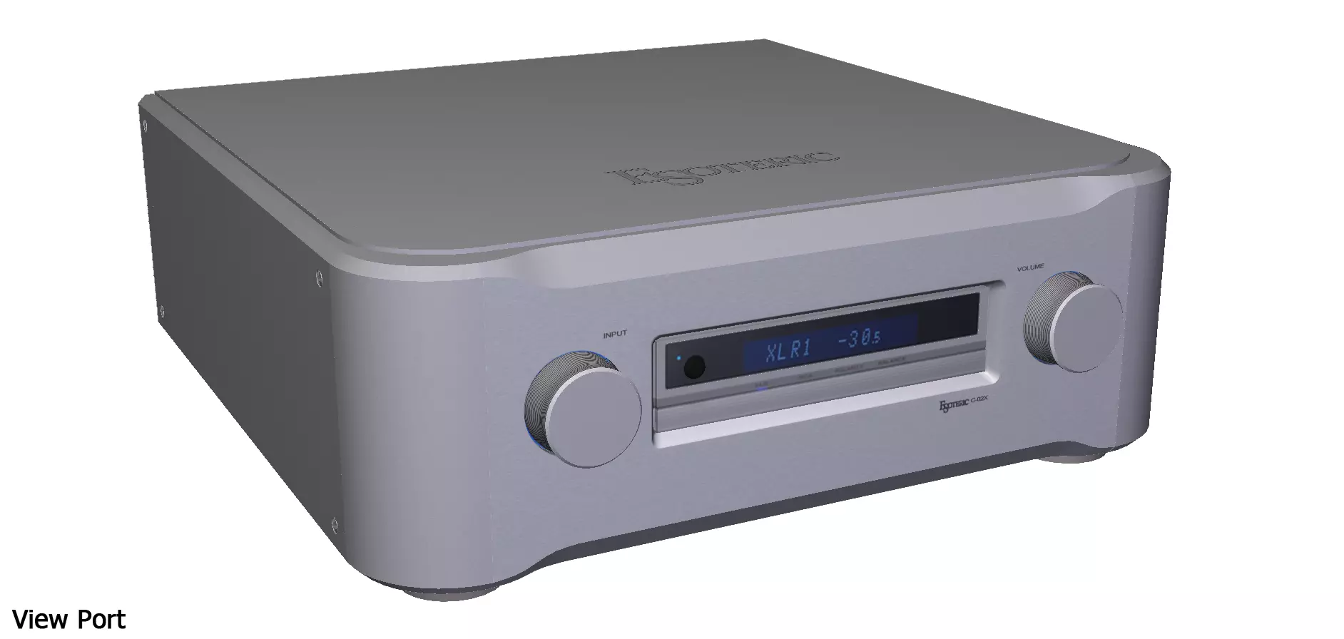 High-end pre-amplifier Esoteric C-02X 3D model_0
