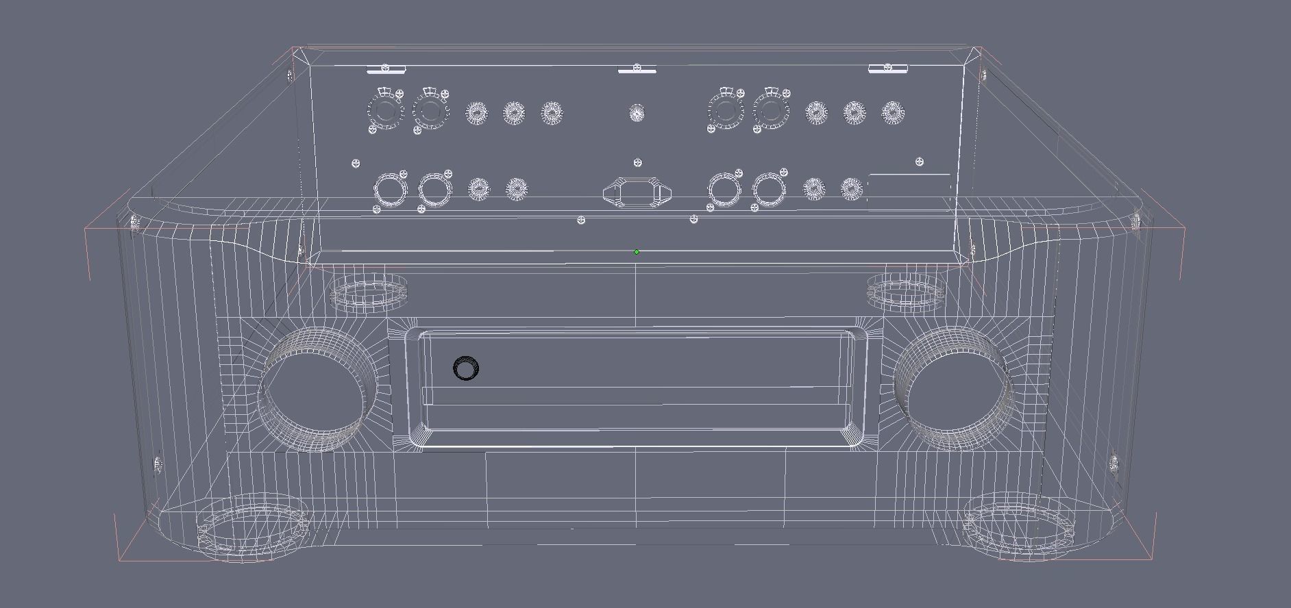 High-end pre-amplifier Esoteric C-02X 3D model_3