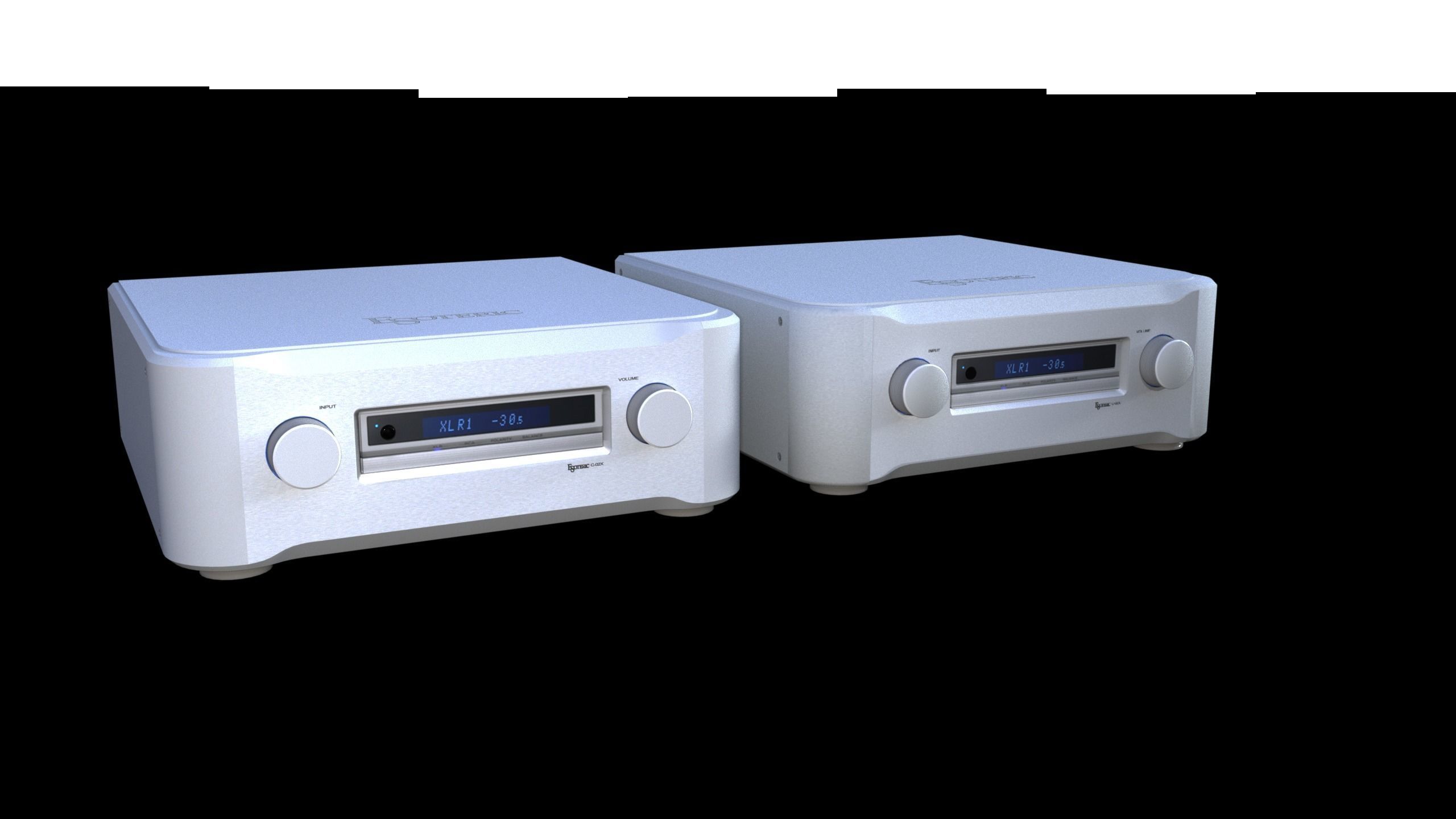 High-end pre-amplifier Esoteric C-02X 3D model_8