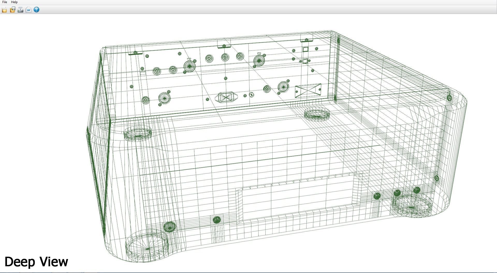 High-end converter Esoteric D-02 3D model_7