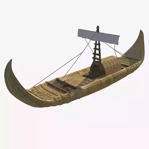 Canoe viking boat
