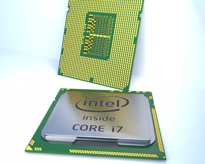 Intel Core i7 920 Animation 3D model