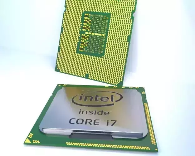 Intel Core i7 920 Animation 3D model