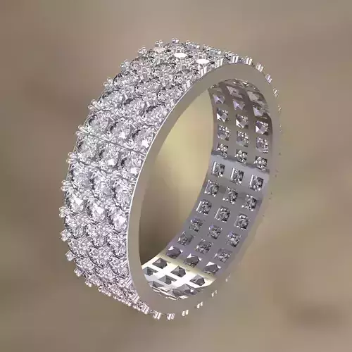 Engagement ring  3D print model