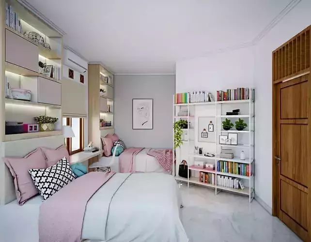 Kids Bedroom and Wardrobe