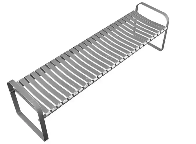 metal bench