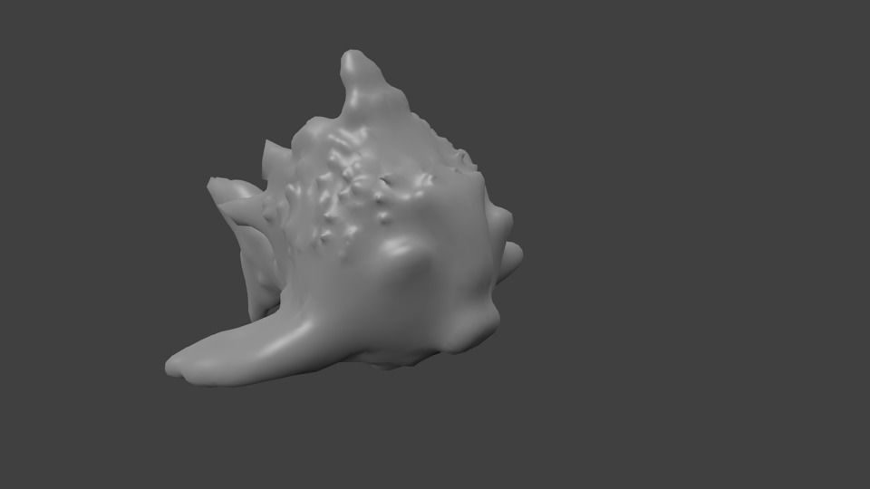 Fishy fish Low-poly 3D model_1