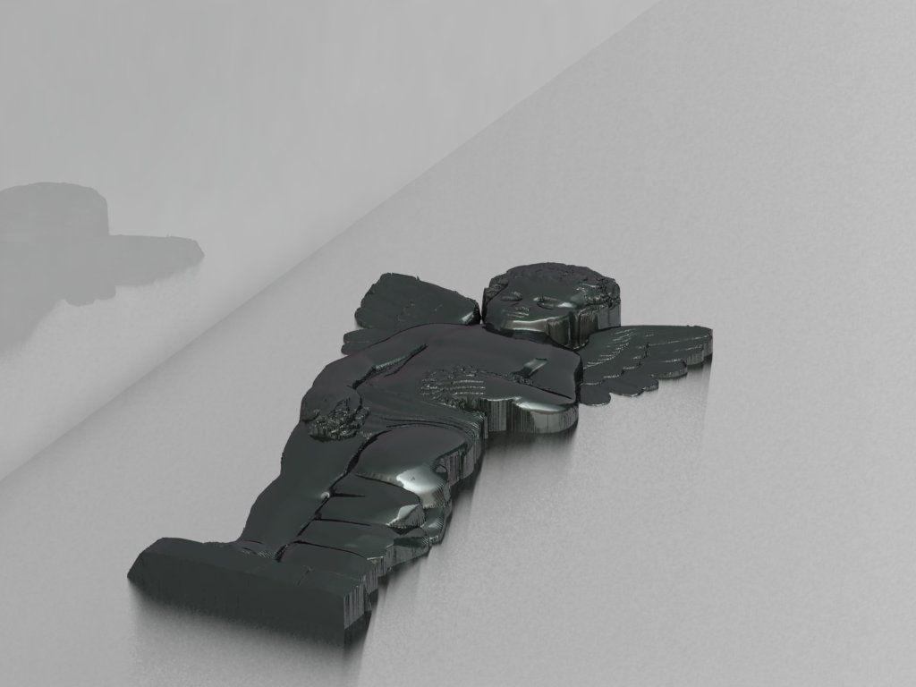 Angel 8 3D print model_3