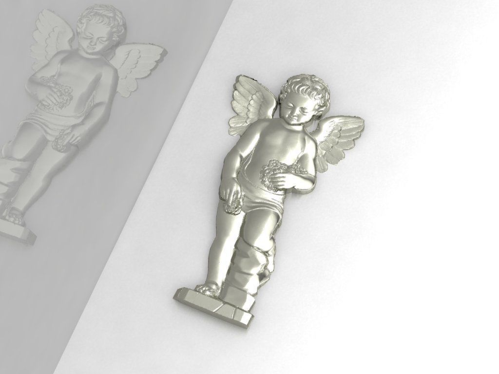 Angel 8 3D print model_0