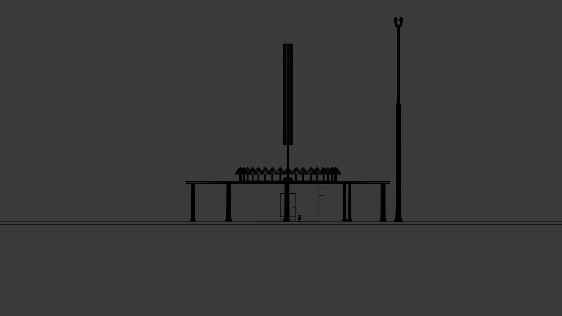 Radio beacon VOR 3D model | CGTrader