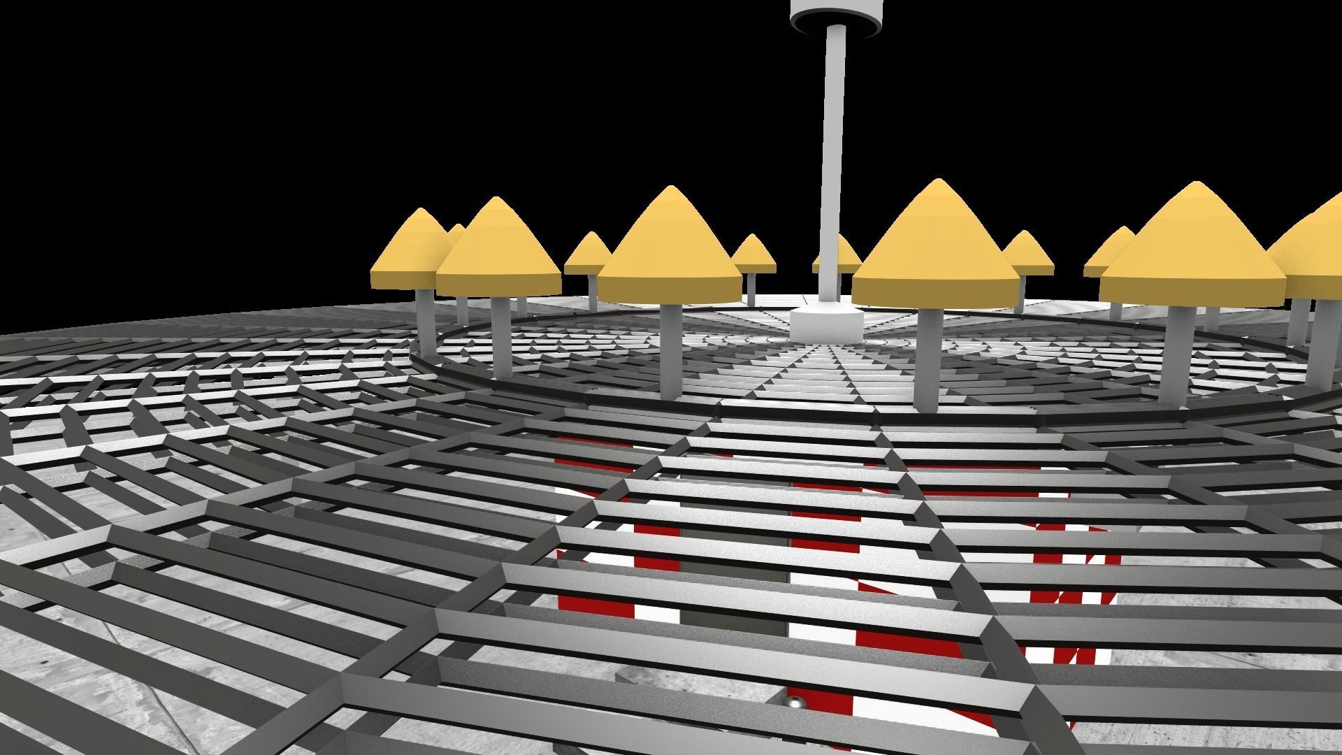 Radio beacon VOR 3D model | CGTrader