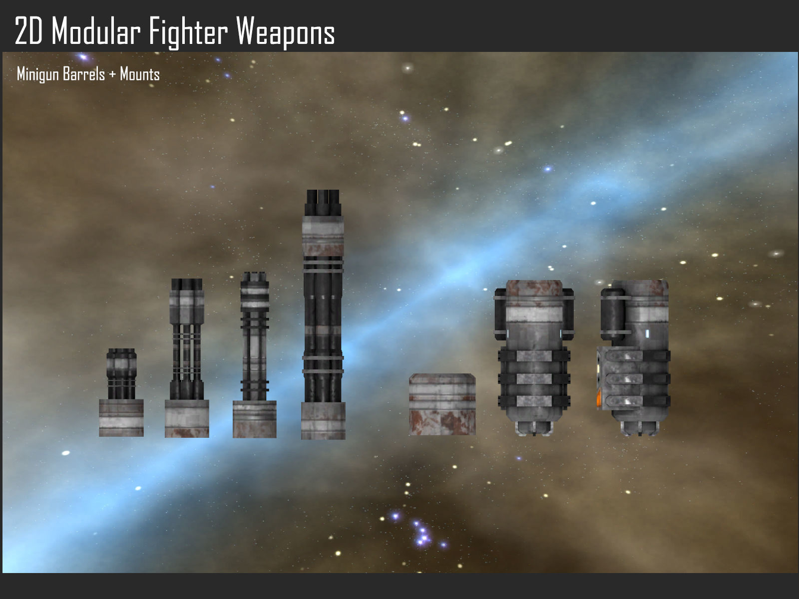 2D Modular Fighter Weapons Texture_2