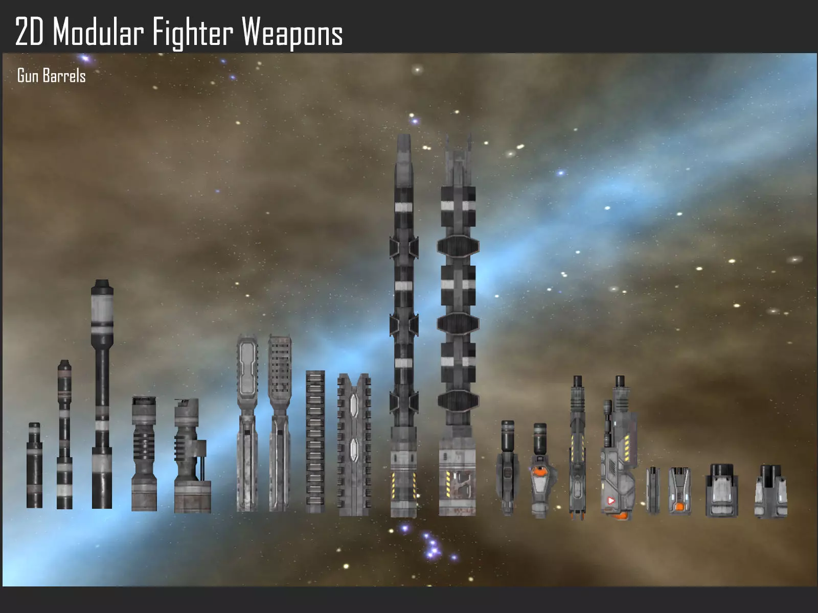 2D Modular Fighter Weapons Texture_0
