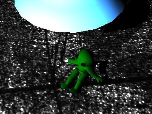 Alien girl Rigged 3D model 3D model_3