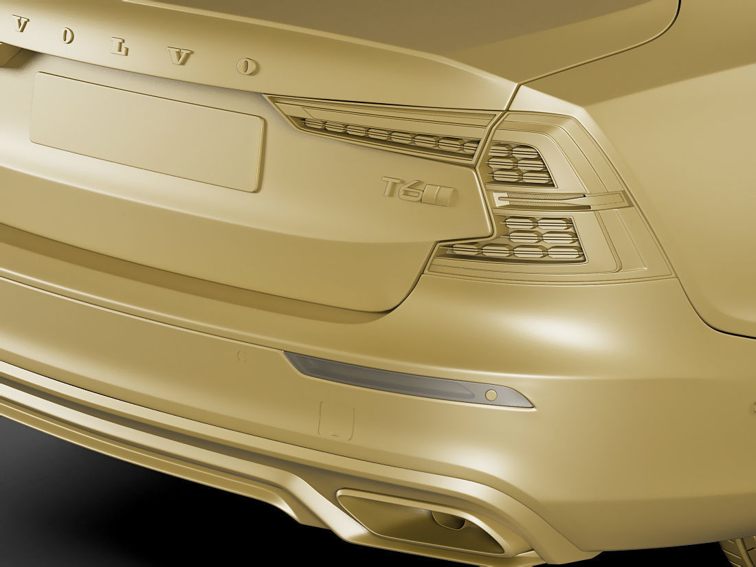 Volvo R-Design S60 2019 3D model_18