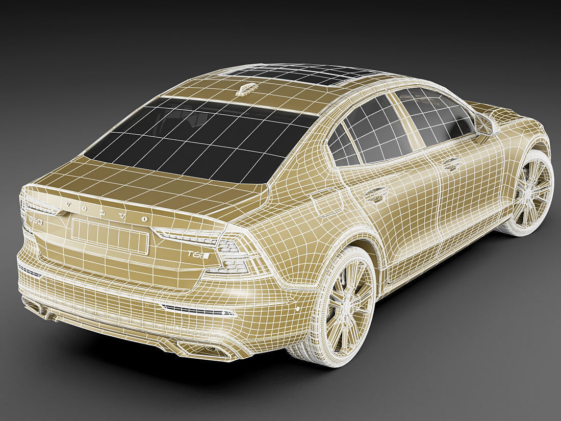 Volvo R-Design S60 2019 3D model_20