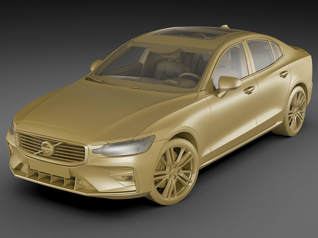 Volvo R-Design S60 2019 3D model_16