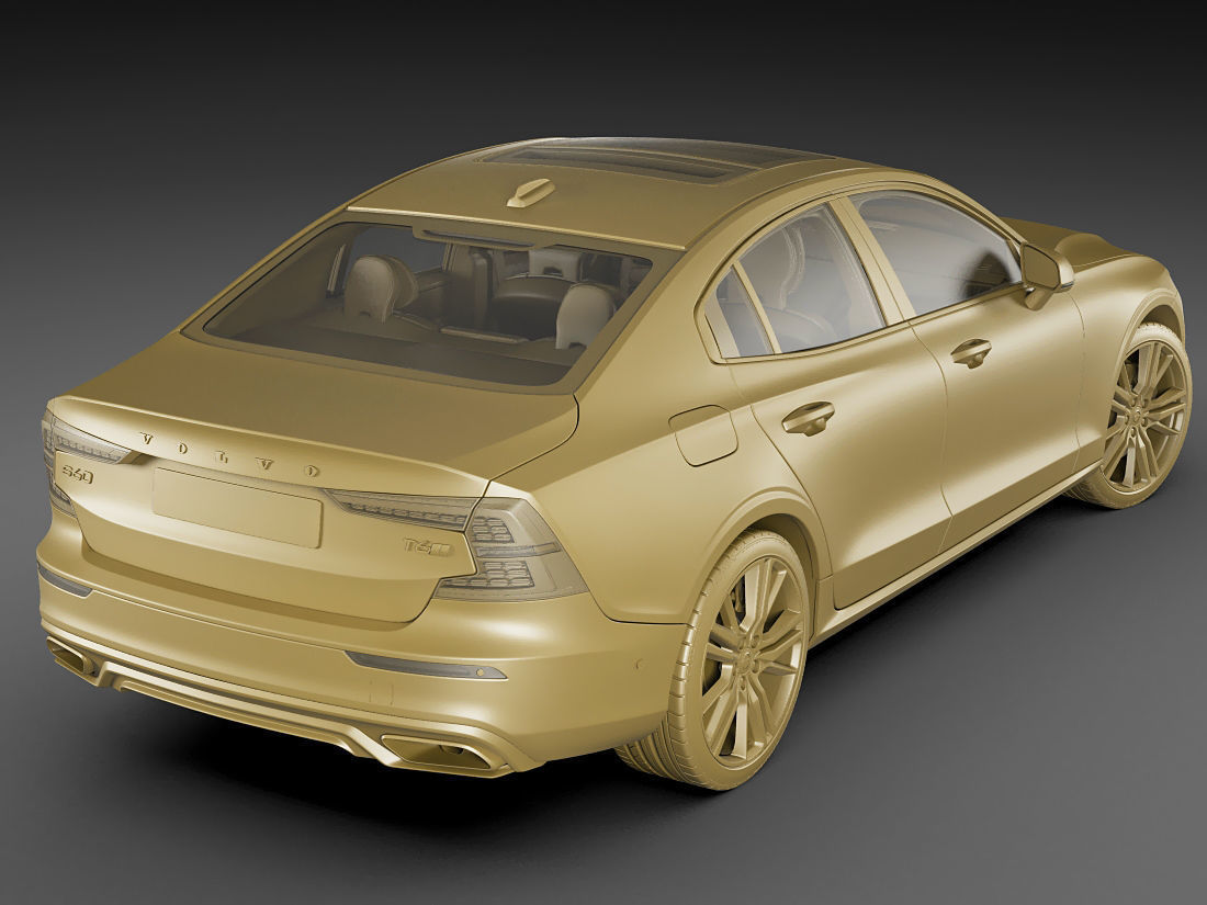 Volvo R-Design S60 2019 3D model_15