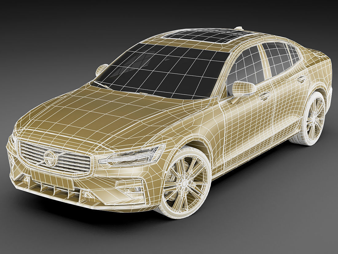 Volvo R-Design S60 2019 3D model_19