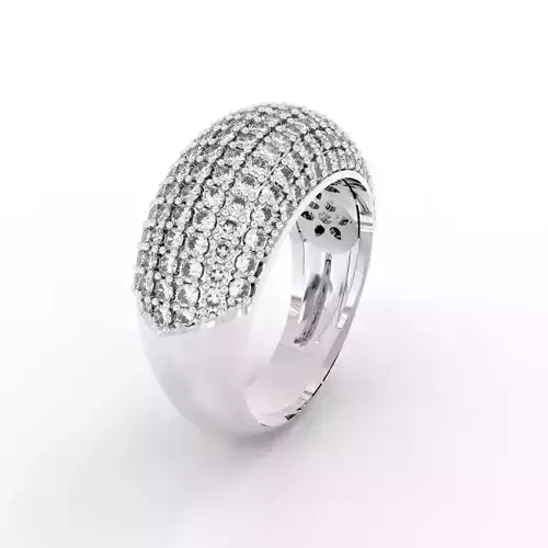 Sophisticated pump shiny ring