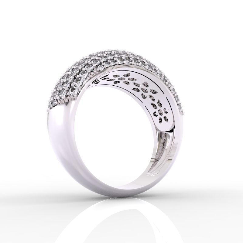 Sophisticated pump shiny ring 3D print model_2