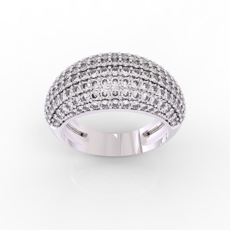 Sophisticated pump shiny ring 3D print model_3