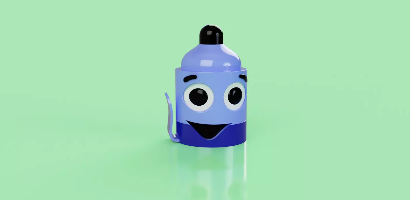 Mona e Sketch piggy bank Free 3D print model