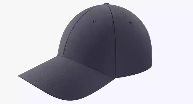 Baseball Cap PBR Low-poly 3D model
