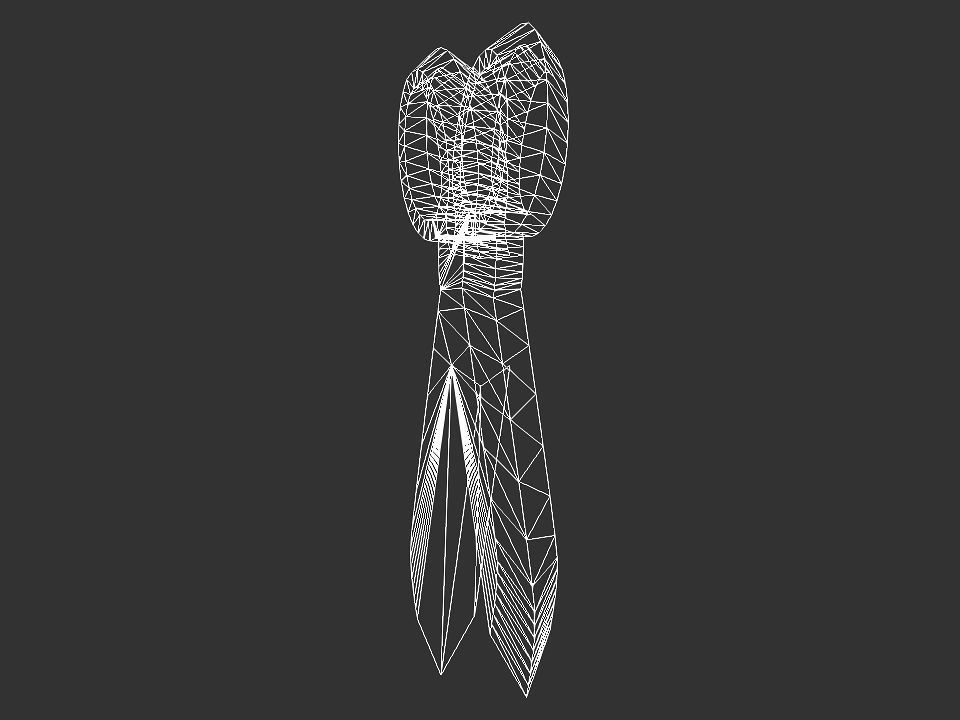 3D scissor shape 3D print model_20