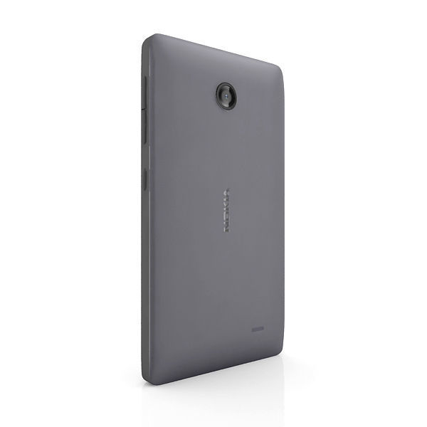 Nokia X   X Black 3D model_9
