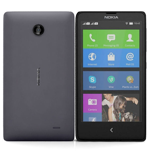 Nokia X   X Black 3D model_1