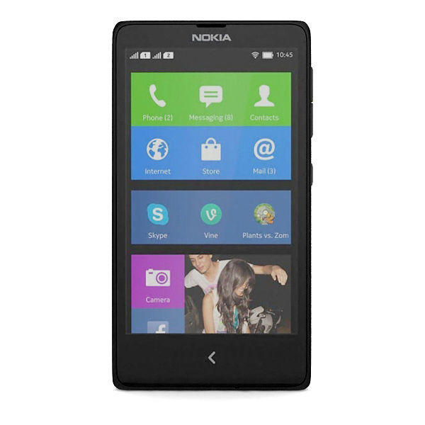Nokia X   X Black 3D model_4