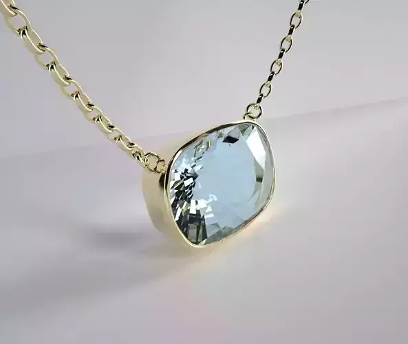 Aquamarine Pendant