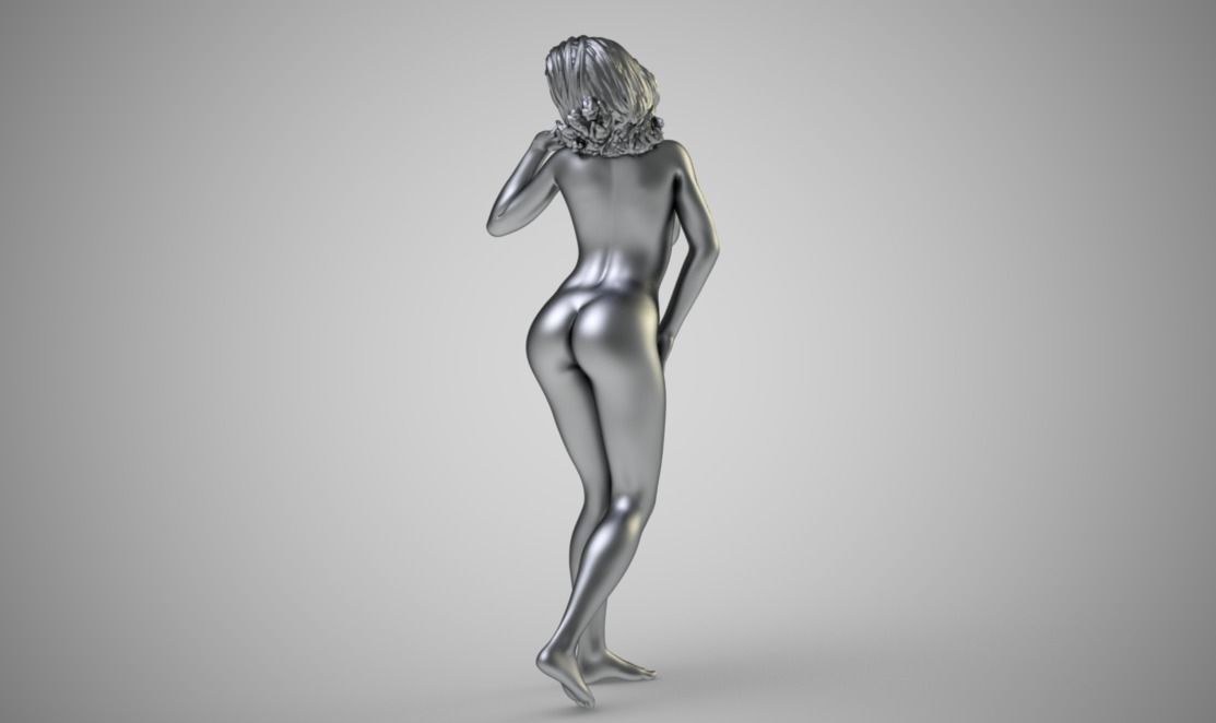 Jaunty Woman 3D print model_6