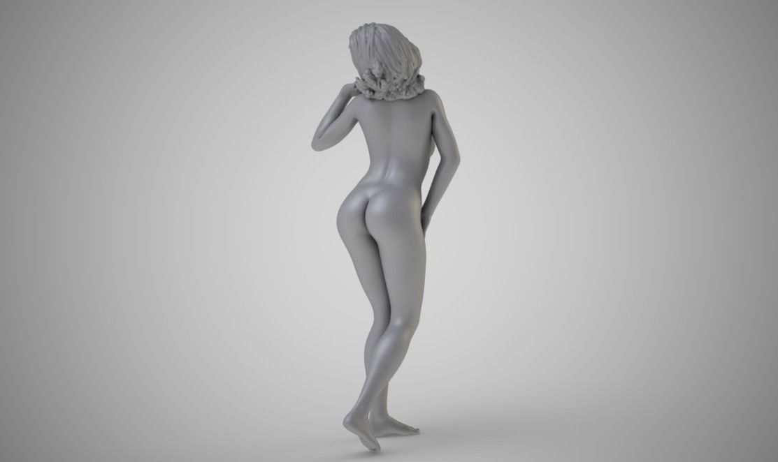 Jaunty Woman 3D print model_2